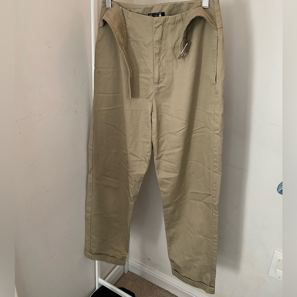 Khaki trousers